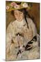 Frau Mit Katzen-Lovis Corinth-Mounted Art Print