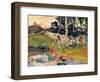 Frauen an einem Flussufer (Femmes au bord de la rivière). 1891-93-Paul Gauguin-Framed Giclee Print