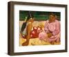Frauen Von Tahiti (Oder: Am Strand).1891-Paul Gauguin-Framed Giclee Print
