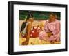 Frauen Von Tahiti (Oder: Am Strand).1891-Paul Gauguin-Framed Giclee Print