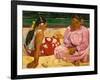 Frauen Von Tahiti (Oder: Am Strand).1891-Paul Gauguin-Framed Giclee Print