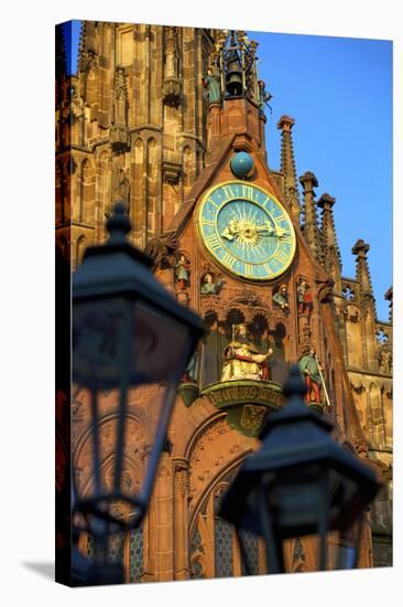 Frauenkirche, Nuremberg, Bavaria, Germany, Europe-Neil Farrin-Stretched Canvas