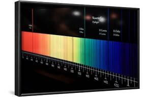 Fraunhofer Lines, Diagram-Detlev Van Ravenswaay-Framed Photographic Print