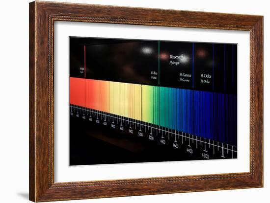 Fraunhofer Lines, Diagram-Detlev Van Ravenswaay-Framed Photographic Print