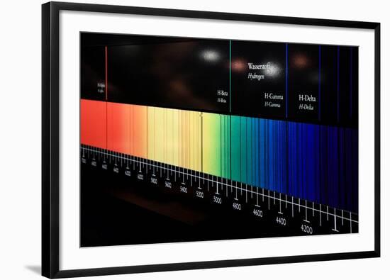 Fraunhofer Lines, Diagram-Detlev Van Ravenswaay-Framed Photographic Print