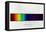 Fraunhofer Lines-Science Source-Framed Stretched Canvas