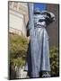 Fray Garcia Monument in Pioneer Plaza, El Paso, Texas, United States of America, North America-Richard Cummins-Mounted Photographic Print