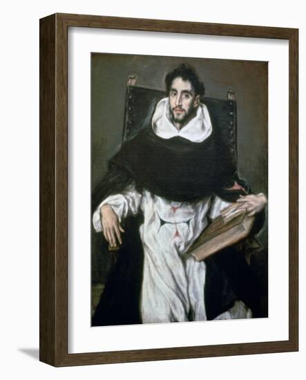 Fray Hortensio Felix Paravicino, 1609-El Greco-Framed Giclee Print
