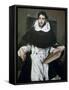 Fray Hortensio Felix Paravicino, 1609-El Greco-Framed Stretched Canvas