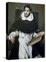 Fray Hortensio Felix Paravicino, 1609-El Greco-Stretched Canvas