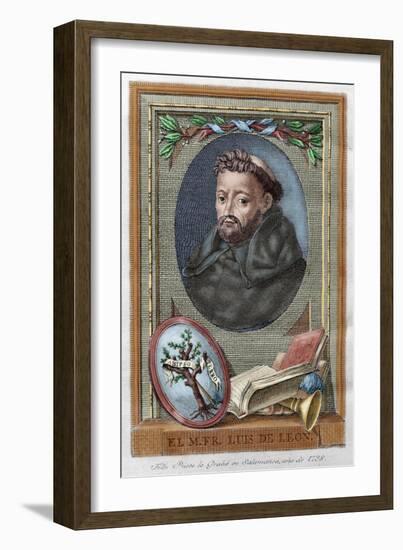 Fray Luis De Leon (1528-1591). Spanish Writer-null-Framed Giclee Print