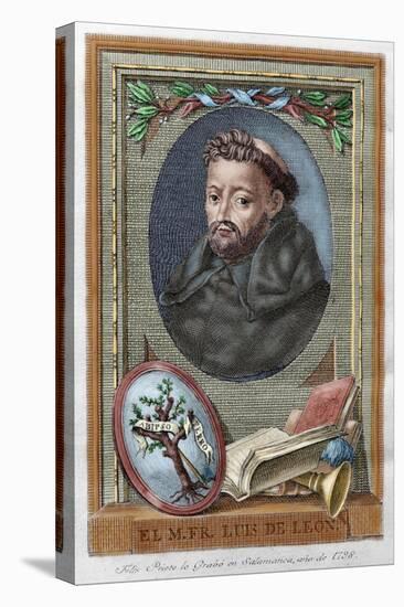 Fray Luis De Leon (1528-1591). Spanish Writer-null-Stretched Canvas