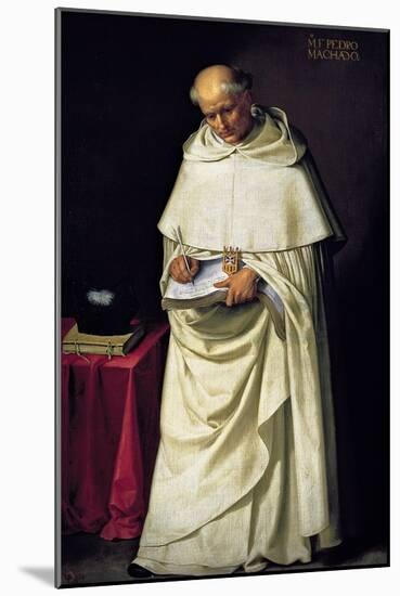 Fray Pedro Machado-Francisco de Zurbarán-Mounted Giclee Print