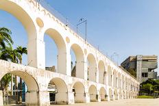 Lapa Arch - Arcos Da Lapa, Rio De Janeiro, Brazil-Frazao-Stretched Canvas