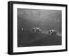 Frazer-Nash and MG NA Magnette competing in the MG Car Club Rushmere Hillclimb, Shropshire, 1935-Bill Brunell-Framed Photographic Print