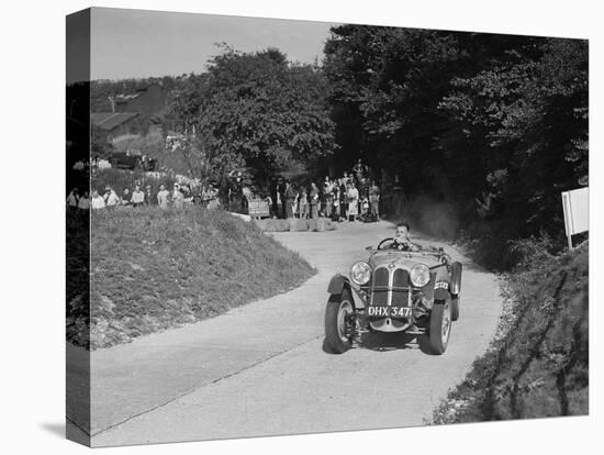 Frazer-Nash BMW 319 - 55 of CG Fitt competing in the VSCC Croydon Speed Trials, 1937-Bill Brunell-Stretched Canvas