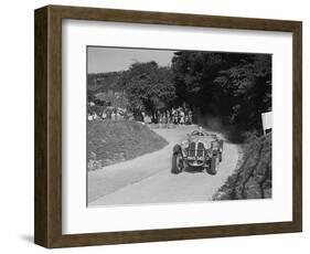 Frazer-Nash BMW 319 - 55 of CG Fitt competing in the VSCC Croydon Speed Trials, 1937-Bill Brunell-Framed Photographic Print