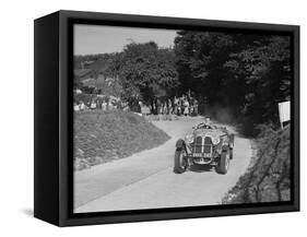 Frazer-Nash BMW 319 - 55 of CG Fitt competing in the VSCC Croydon Speed Trials, 1937-Bill Brunell-Framed Stretched Canvas