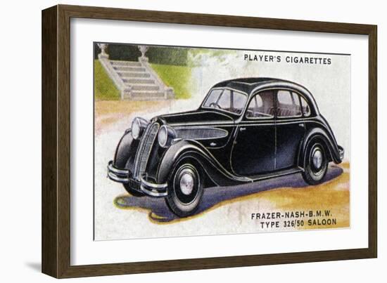 Frazer-Nash Saloon-null-Framed Art Print