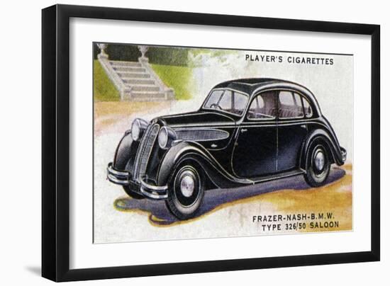 Frazer-Nash Saloon-null-Framed Art Print