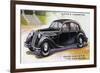 Frazer-Nash Saloon-null-Framed Art Print