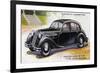 Frazer-Nash Saloon-null-Framed Art Print