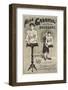 Freak Show Poster - Legless Woman-null-Framed Photographic Print