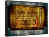 Freak Show Ticket 5-null-Framed Stretched Canvas