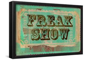 Freak Show Ticket-null-Framed Poster