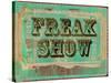 Freak Show Ticket-null-Stretched Canvas