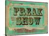 Freak Show Ticket-null-Stretched Canvas
