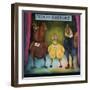 Freaky Chickens-Leah Saulnier-Framed Giclee Print