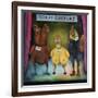 Freaky Chickens-Leah Saulnier-Framed Giclee Print