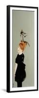 Freckled Girl with Black Prince Cicada, 2016-Susan Adams-Framed Premium Giclee Print
