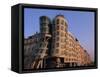 Fred and Ginger Building, Prague, Czech Republic, Europe-Neale Clarke-Framed Stretched Canvas