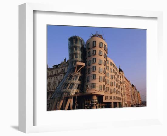 Fred and Ginger Building, Prague, Czech Republic, Europe-Neale Clarke-Framed Photographic Print