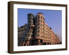 Fred and Ginger Building, Prague, Czech Republic, Europe-Neale Clarke-Framed Photographic Print