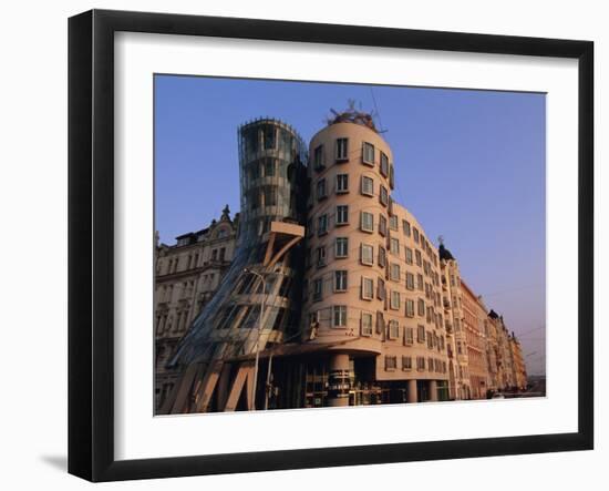 Fred and Ginger Building, Prague, Czech Republic, Europe-Neale Clarke-Framed Photographic Print