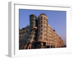 Fred and Ginger Building, Prague, Czech Republic, Europe-Neale Clarke-Framed Photographic Print