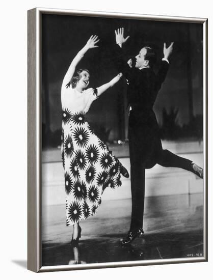 Fred Astaire and Ginger Rogers-null-Framed Photographic Print