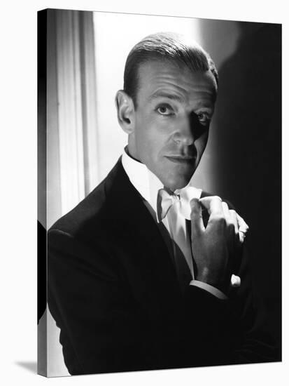 FRED ASTAIRE (b/w photo)-null-Stretched Canvas