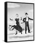 Fred Astaire & Vera-Ellen-null-Framed Stretched Canvas