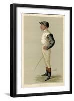 Fred Barrett, Jockey-null-Framed Art Print