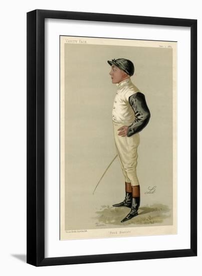 Fred Barrett, Jockey-null-Framed Art Print