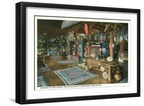 Fred Harvey Indian Building-null-Framed Art Print