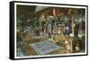 Fred Harvey Indian Building-null-Framed Stretched Canvas