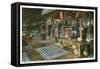 Fred Harvey Indian Building-null-Framed Stretched Canvas