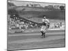 Fred Hutchinson Baseball Photograph - Seattle, WA-Lantern Press-Mounted Art Print