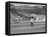 Fred Hutchinson Baseball Photograph - Seattle, WA-Lantern Press-Framed Stretched Canvas