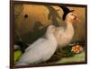 Fred & Lucy Halloween Ducks-sylvia pimental-Framed Art Print